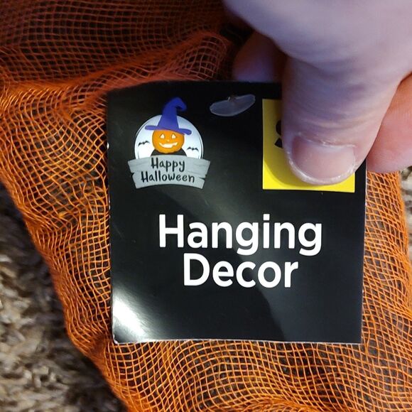 Hanging Halloween Decor Jack-o-Lantern Ghost Ghoul Pumpkin Party Trick or Treat - Picture 7 of 8